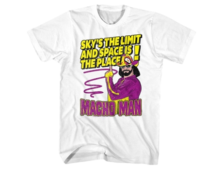 Camiseta ROCKINSTONE Sky's The Limit Macho Man Randy Savage (S)