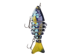 Lure Bait (cebo Biónico De Secciones Múltiples Pintado De Blanda Dura) 10cm 15.61g Cebo Duro De Plástico Estilo Nuevo Cebo Biónico