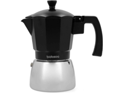 Cafetera BIDASOA Tribeca (6 Tazas - Negro)