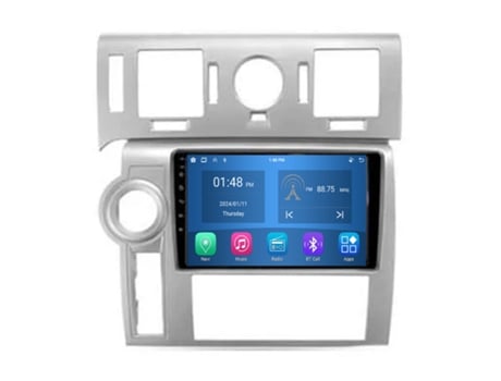 Autoradio 4GB RAM64GB ROM ROVERONE para Hummer H2 E85 2007 - 2009 CarPlay Android Coche Radio Bluetooth Navegación