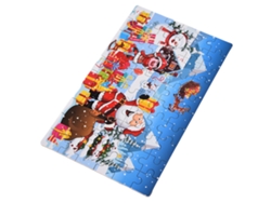 Rompecabezas Navideño Para Niños Con 60 Piezas De Papá Noel. Regalo De Navidad.