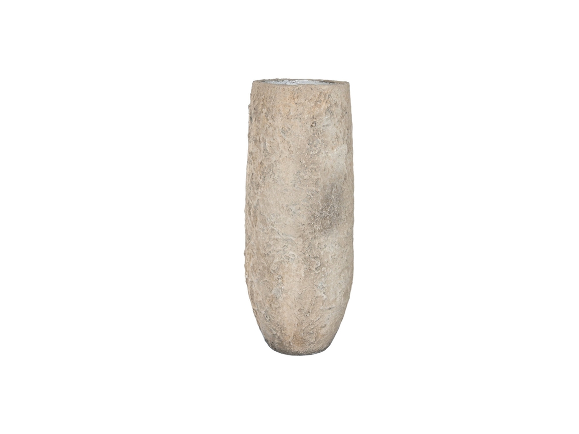 Jarrón XXL de terracota hecho a mano, 50x50x100cm ALEXANDRA HOUSE LIVING