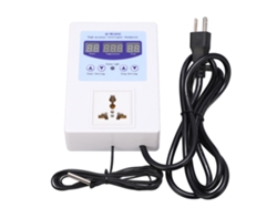 Controlador Digital Automático Inteligente De Temperatura Con Enchufe Estadounidense 110-240v Blanco