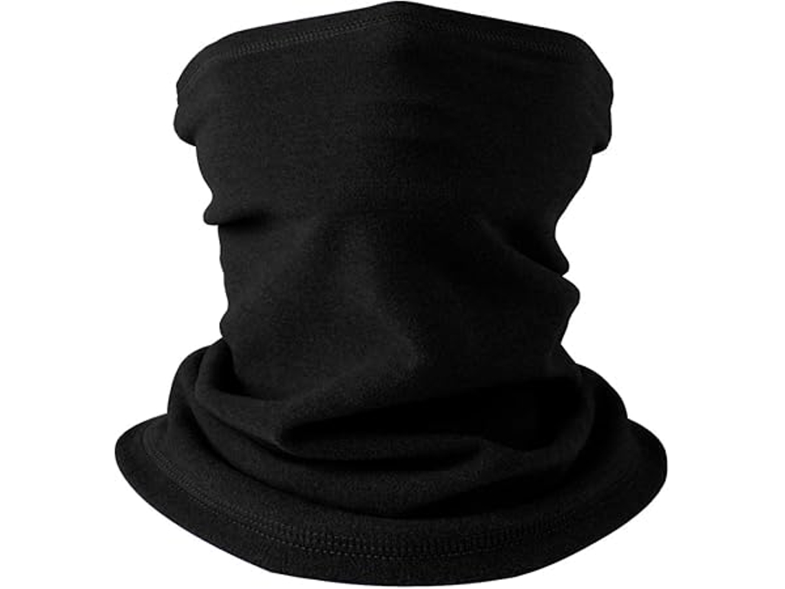 Bufanda De Forro Polar Unisex Para Invierno, Cálida Y Cortavientos, Con Capucha, Ideal Actividades Uso Exterior En Jardín Terraza, Resiste