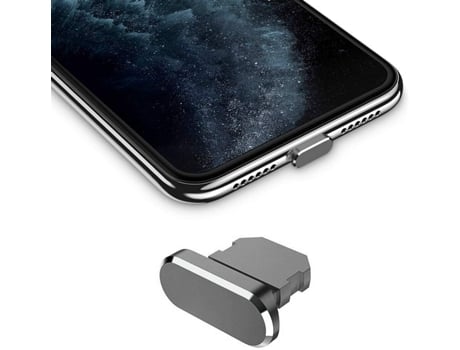 Tampa protectora cadorabo Compatible con o iphone da apple em cinzento
