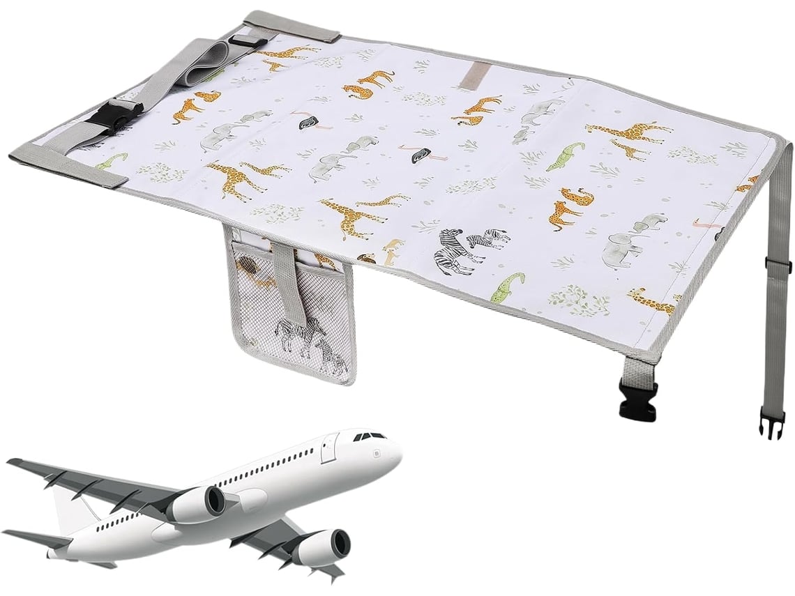Avión Portátil Extensor De Asiento Para Niños