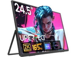 Monitor portátil 2k perfecto de 24,5 pulgadas