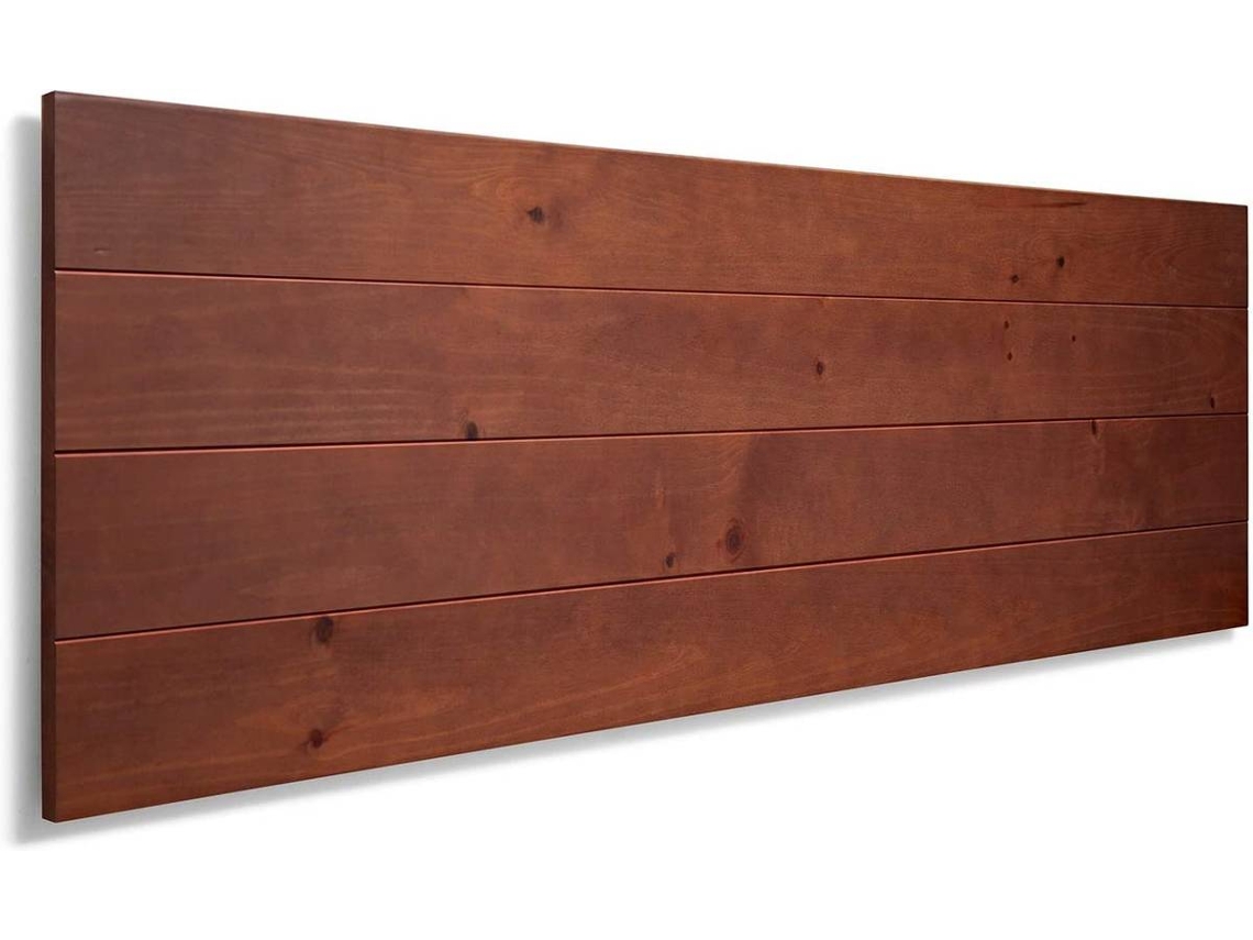 Cabecero de Cama PEJECAR Oslo (Marrón - Madera de Piño - 45x160x3 cm)