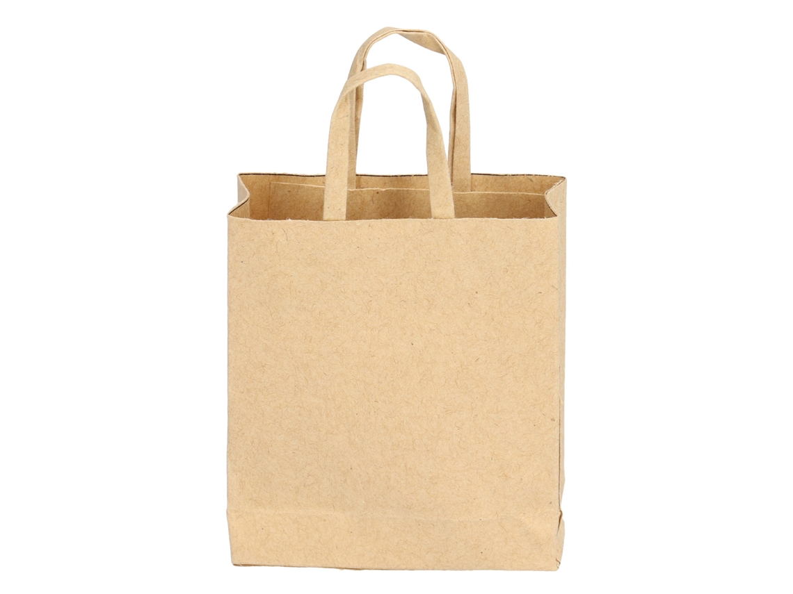 Bolsa De Papel Kraft Para Accesorio De Casa De Muñecas A Escala 1:12 - Juguete En Miniatura