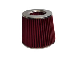 1 filtro de aire para coche con anillos de goma