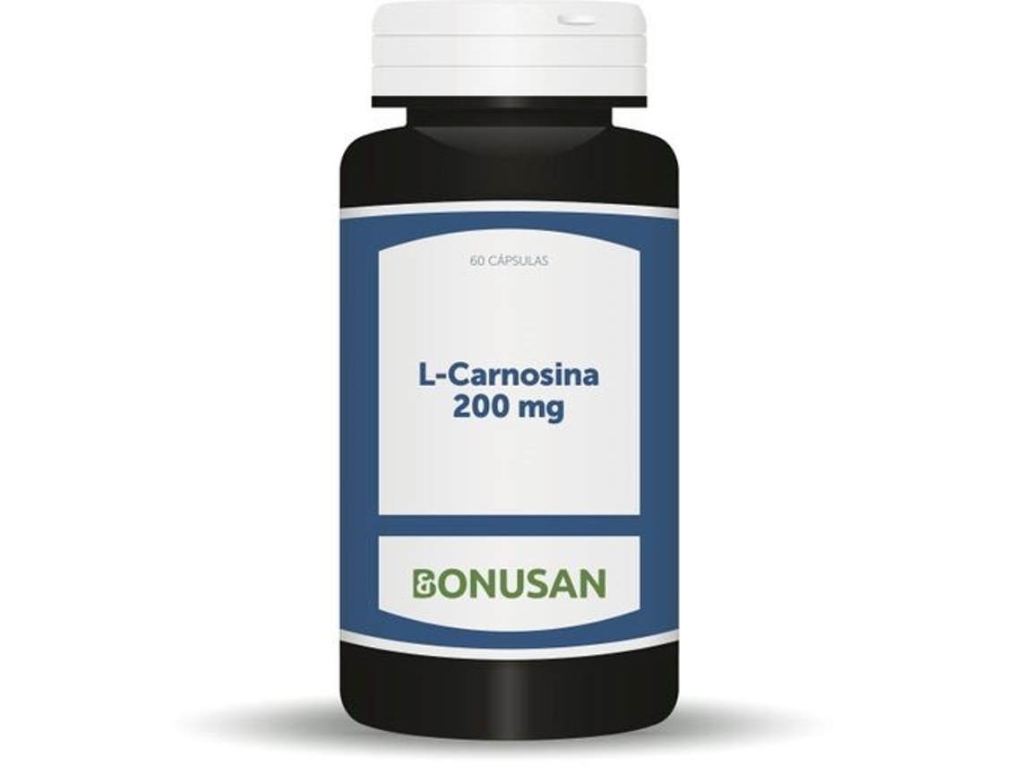 Complemento Alimentar BONUSAN L-Carnosina (60 cápsulas vegetais de 200mg)