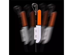 Vara De Pesca Eletrônica Vermelha-l Com Luz Led Luminosa E À Prova D'água Ideal Para Pesca Em Rochas Acessórios Para Equipamentos De Pesca
