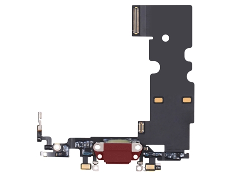 RELIFE Conector de carga Lightning para iPhone SE 2022 con micrófono Rojo