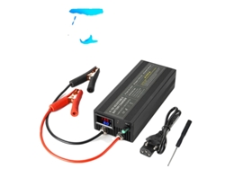 Cargador Lifepo4 de alta corriente, voltaje de salida ajustable, capacidad de carga rápida, pinza de cocodrilo DL60A, UE