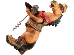 Sacacorchos De Resina Con Forma De Caballo, Práctico, De Estilo Western, Compacto Y Decorativo.