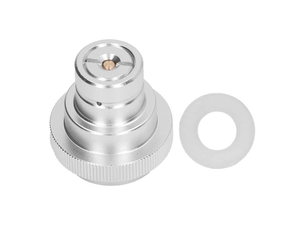 Adaptador de gas a agua para bombona de CO2 Duo Terra Art con conexión rápida Primerox.