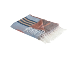 Manta BELIANI Resha (170 x 130 x 1 - Acrilico - Multicolor)