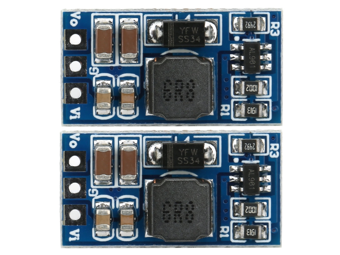 Módulo Convertidor Elevador Dc-dc De 2,6-5,5 V A 5 V/6 V/9 V/12 V Nd0412sa (2 Unidades)