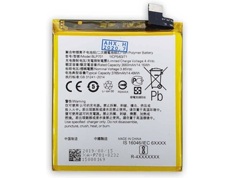 Batería MOVITEK Oppo Reno (3765 mAh)