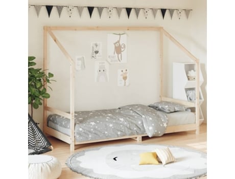 MAISON EXCLUSIVE - Estructura de cama para niños madera maciza de pino 90x200 cm