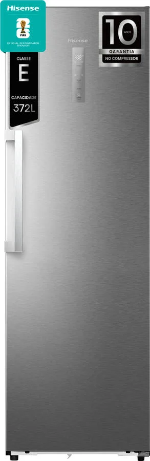 Frigorífico 1 puertas HISENSE Kitchen Fit RL3K370SAIE1(No Frost - 185,6 cm - 372 L - Inox)