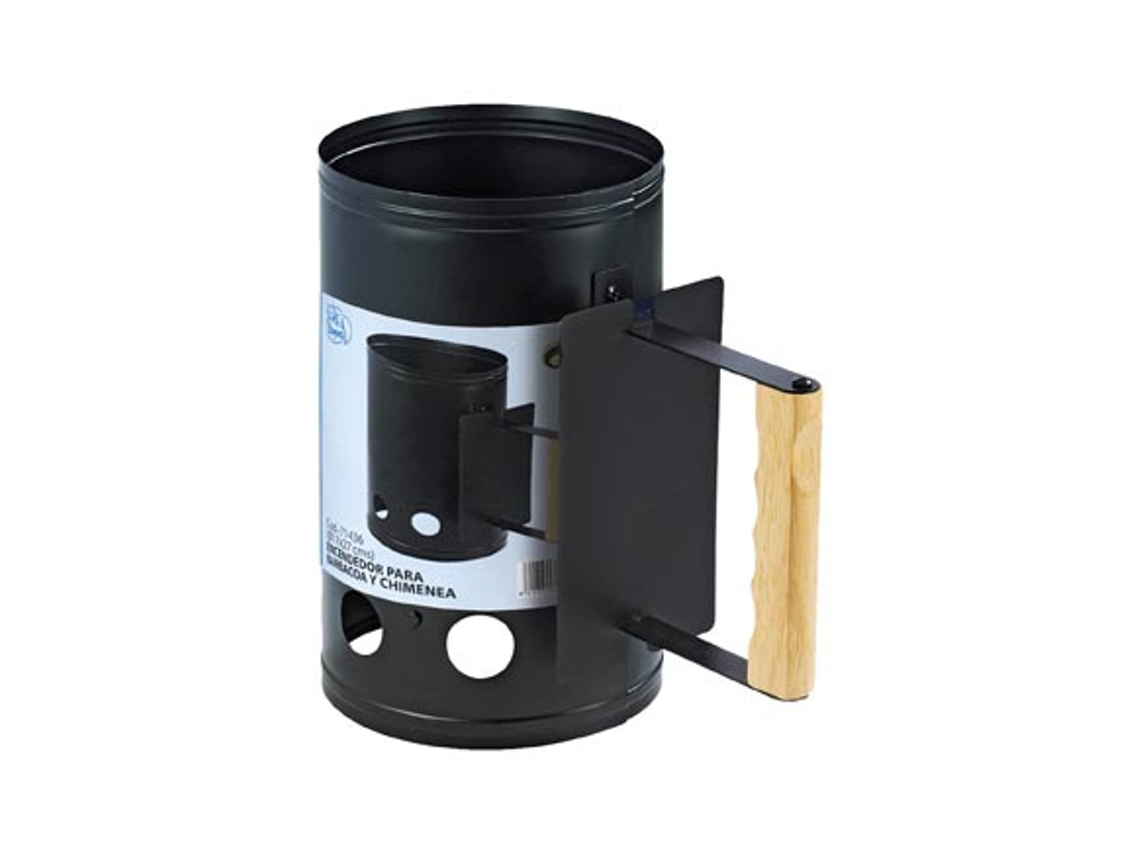 Chimenea Encendido Barbacoa Metalico 17 Cm IMEX EL ZORRO
