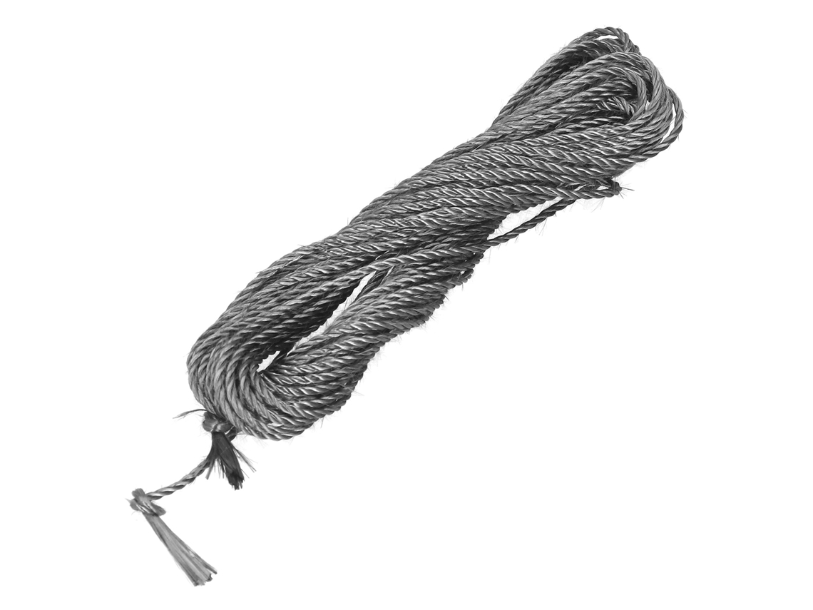Cuerda De Grafito De Fibra De Carbono Ligera, Conductora Y Resistente A Altas Temperaturas, De 5 Mm De Diámetro.