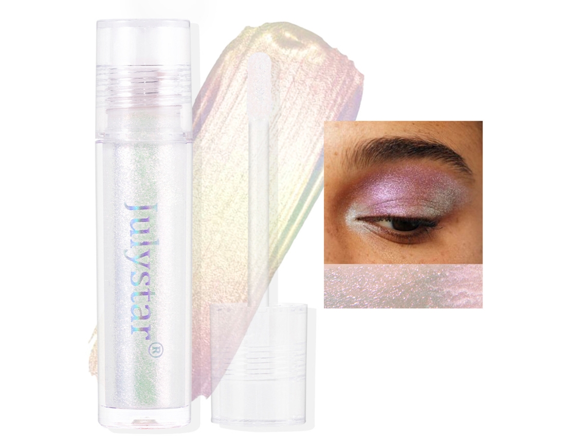 Set de sombras de ojos líquidas brillantes de Julystar para mujer (regalo)