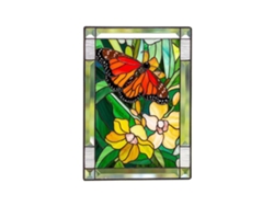 Panel De Vidrieras Cardinal Para Decoración De Paredes Y Ventanas.