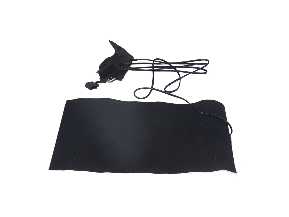 Almohadilla Calefactora Eléctrica Usb, Fibra De Carbono, 3 Velocidades, Resistente Al Agua Para Ropa De Invierno.