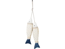Peces De Madera Colgantes, Decoración Náutica, Adorno De Pared Mediterráneo, 1/2 Pieza