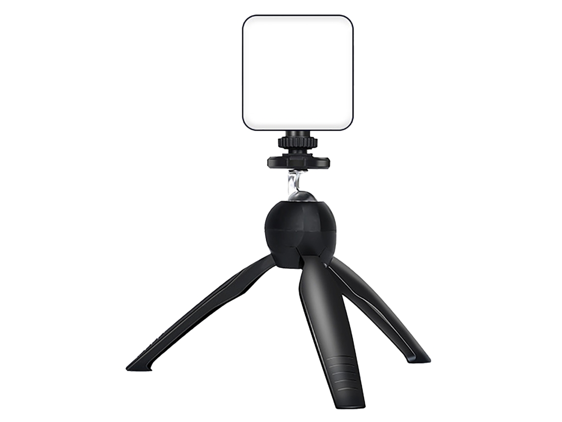 TRUYUETY Luz LED RGB 2500K-9000K regulable para cámara, luz portátil recargable para fotografía con zapata fría