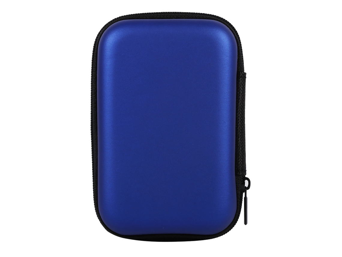 Caja de Almacenamiento Portátil Bolsa Cables Azul (14x10x3cm) Kofihety