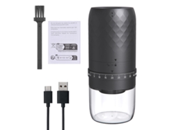 Molinillo De Café Eléctrico Portátil Con 40 Ajustes, Resorte Cónico, Placa De Cerámica Y Batería Recargable.