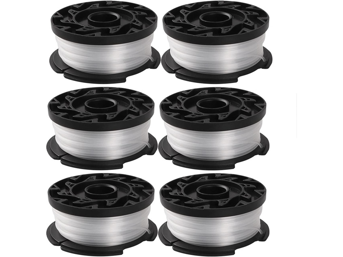 Carrete profesional para recortadora de césped, sistema de alimentación automática para un corte ininterrumpido, compatible con los modelos Black Decker, diseño