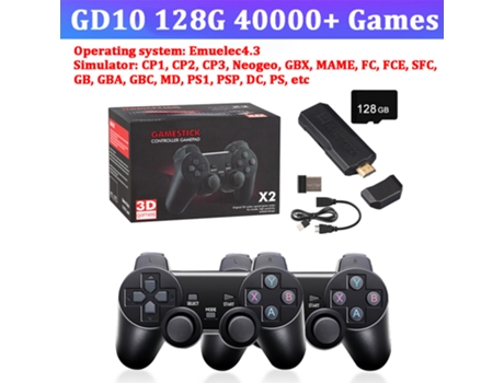 Consola Retro HD Gd10 128G 40000 Juegos