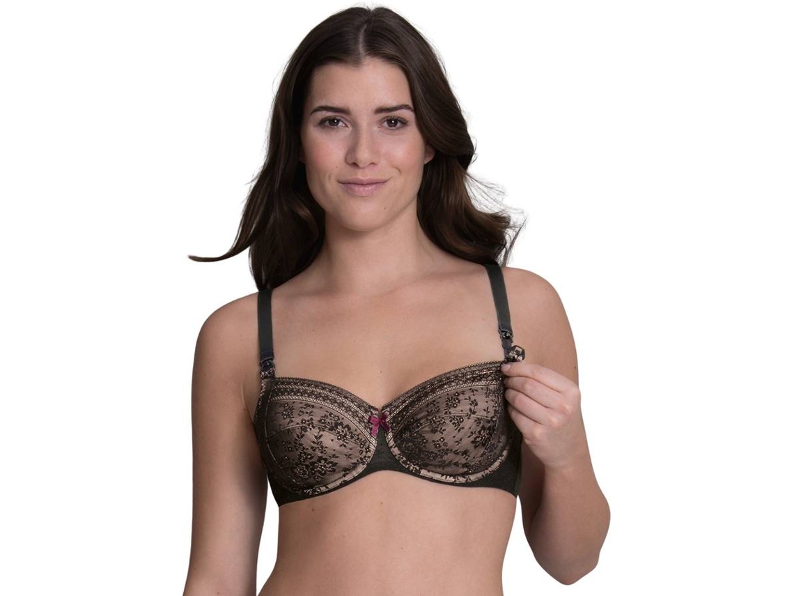Sostén de Lactancia ANITA Fleur (Negro - 105D)
