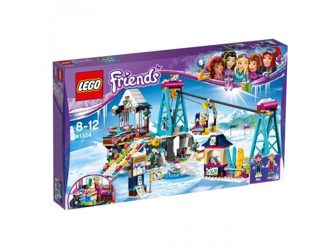 LEGO Friends: Teleférico de la estación de esquí - 41324 (Edad Mínima: 8 - 585 Piezas)