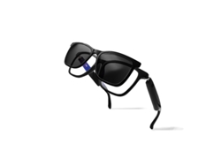 Gafas inteligentes Eifson Gs05 con lentes magnéticas, polarización UV400 y protección contra la luz azul, compatibles con música (negras)