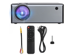 Proyector LED LCD de 2500 lm y 1080p con entrada HDMI