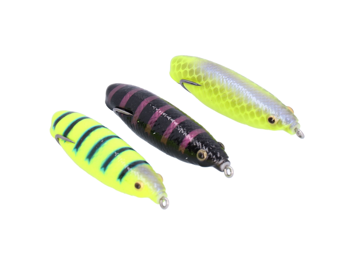 Señuelo Artificial De Silicona Realista De 3 Piezas Con Anzuelo Para Pesca (swimbait).