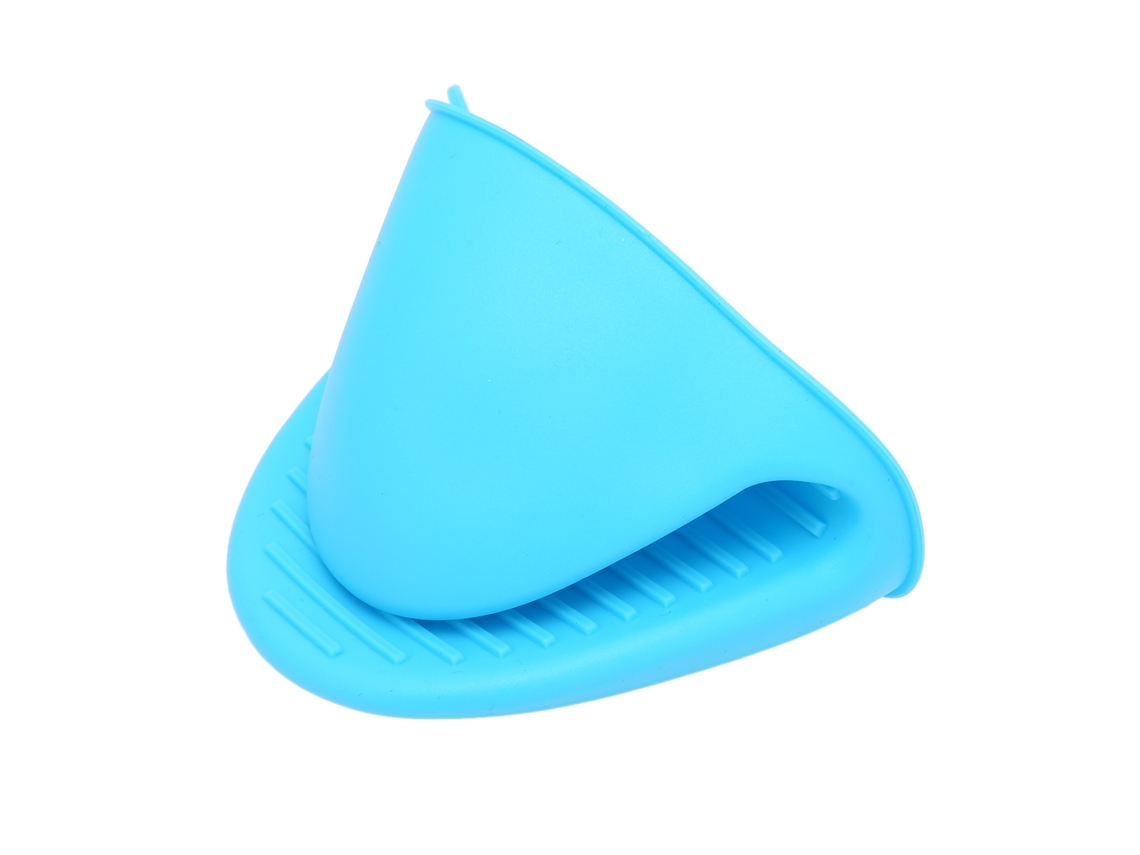 Guantes De Silicona Resistentes Al Calor Para Cocina Oven Pinch Mitts Pot Holder Azul