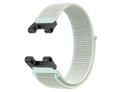 Correa de nailon ajustable flexible para Huami Amazfit T-Rex/T-Rex Pro/Ares - cian