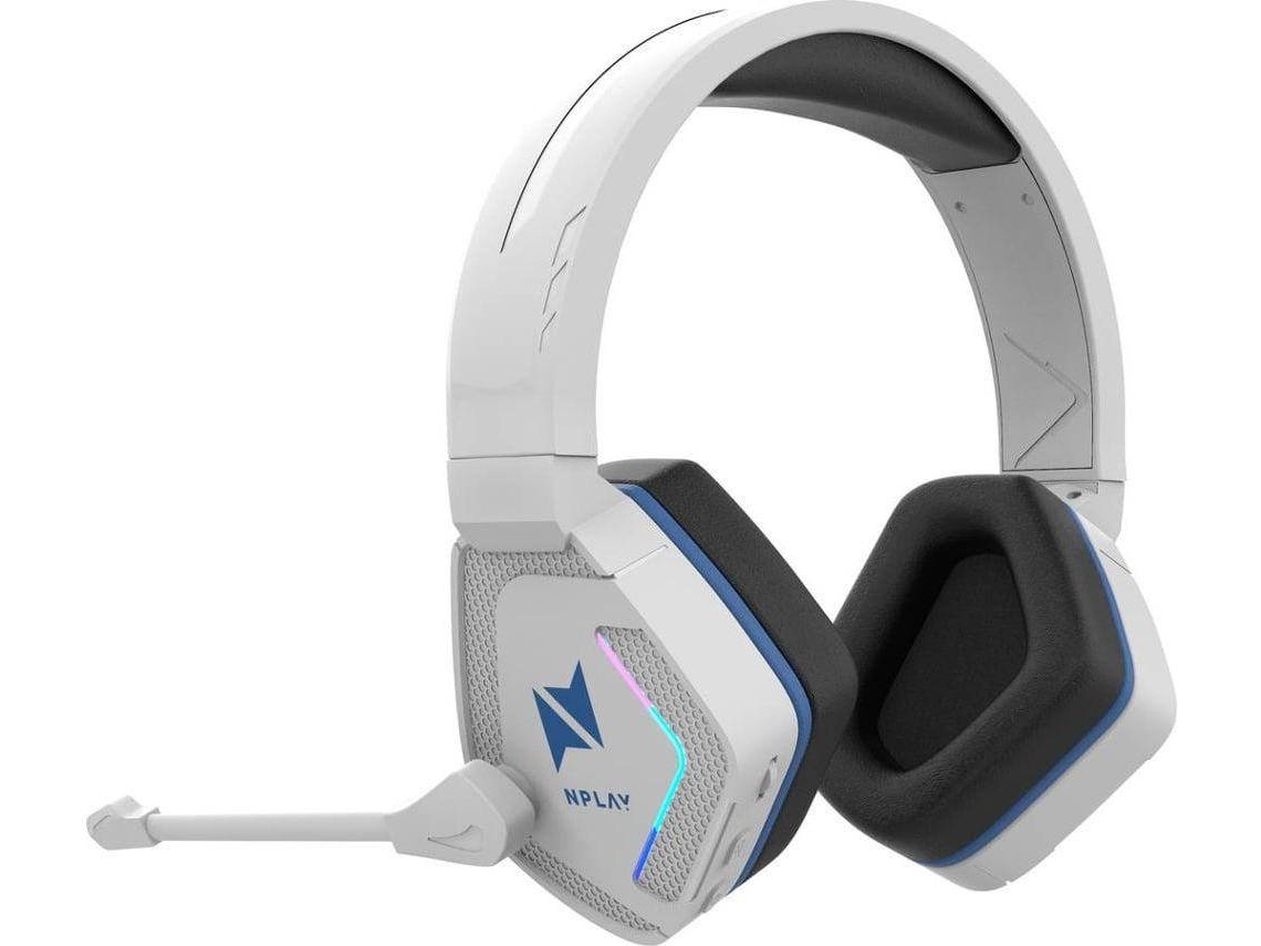 Auriculares Bluetooth NPLAY Contacto 2.0 (Outlet Grado A - En Oído - Micrófono - Blanco)