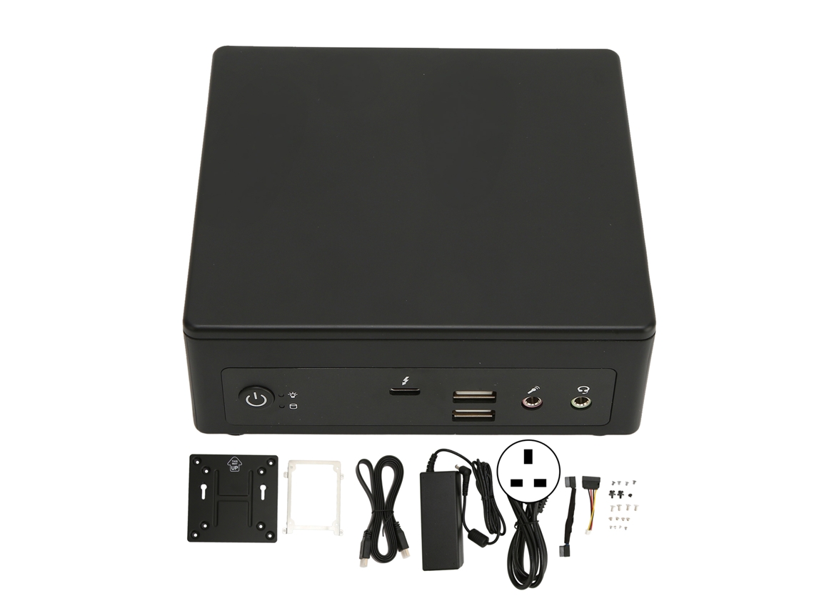 Mini Pc Para Win11 Pro Con Intel Core I7 1165g7, 8gb Ram, 128gb Ssd Luz Dourada