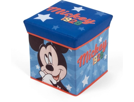 Caja de Almacenamiento MICKEY MOUSE 64614 Azul (30 x 30 x 30 cm)