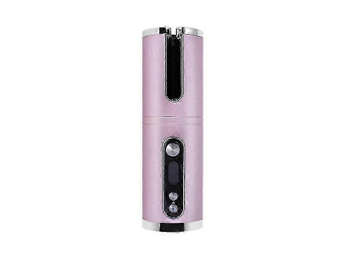 Rizador de pelo inalámbrico automático, recargable por USB, con pantalla LCD Yunzii