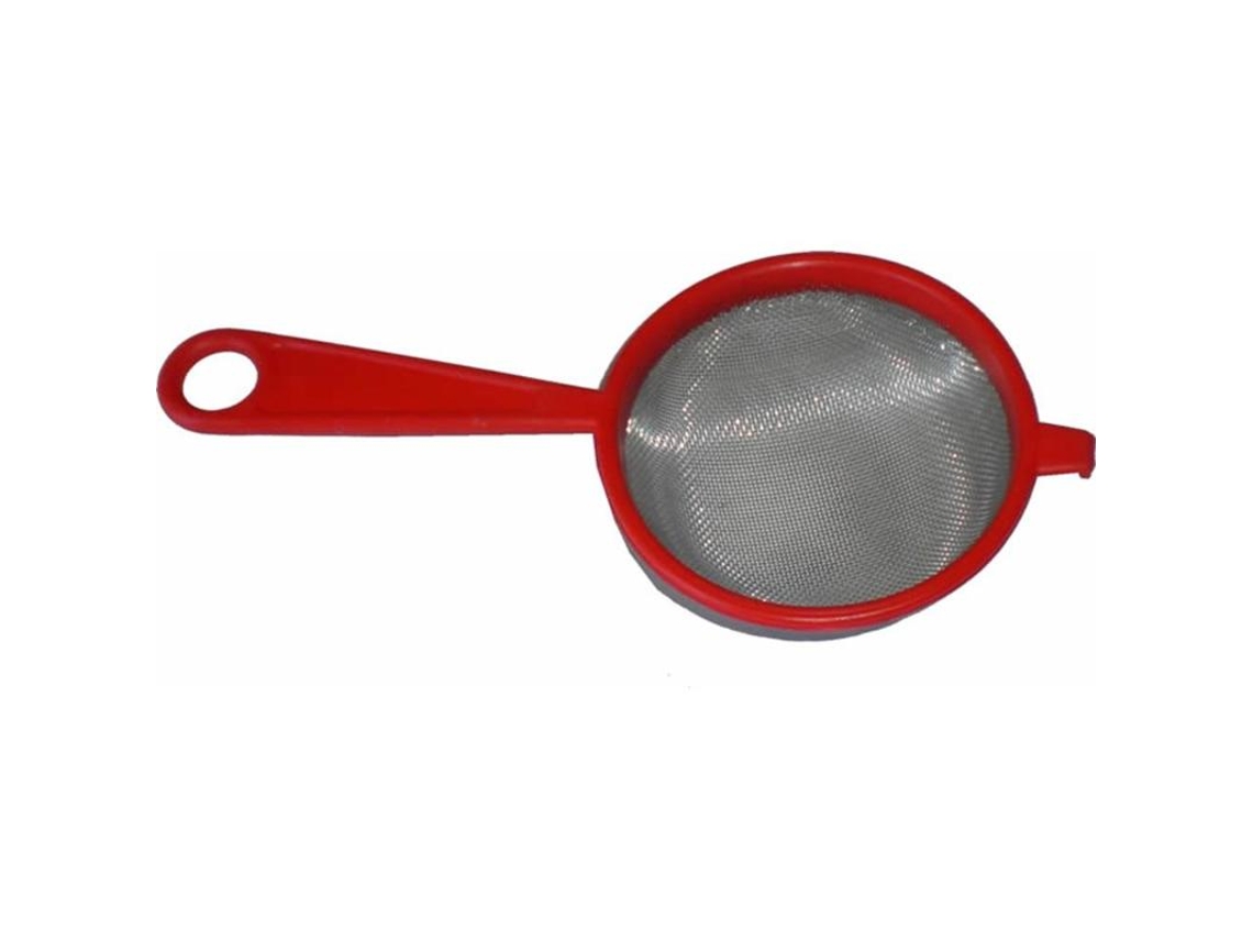 Colador media bola mango plastico 9 cm