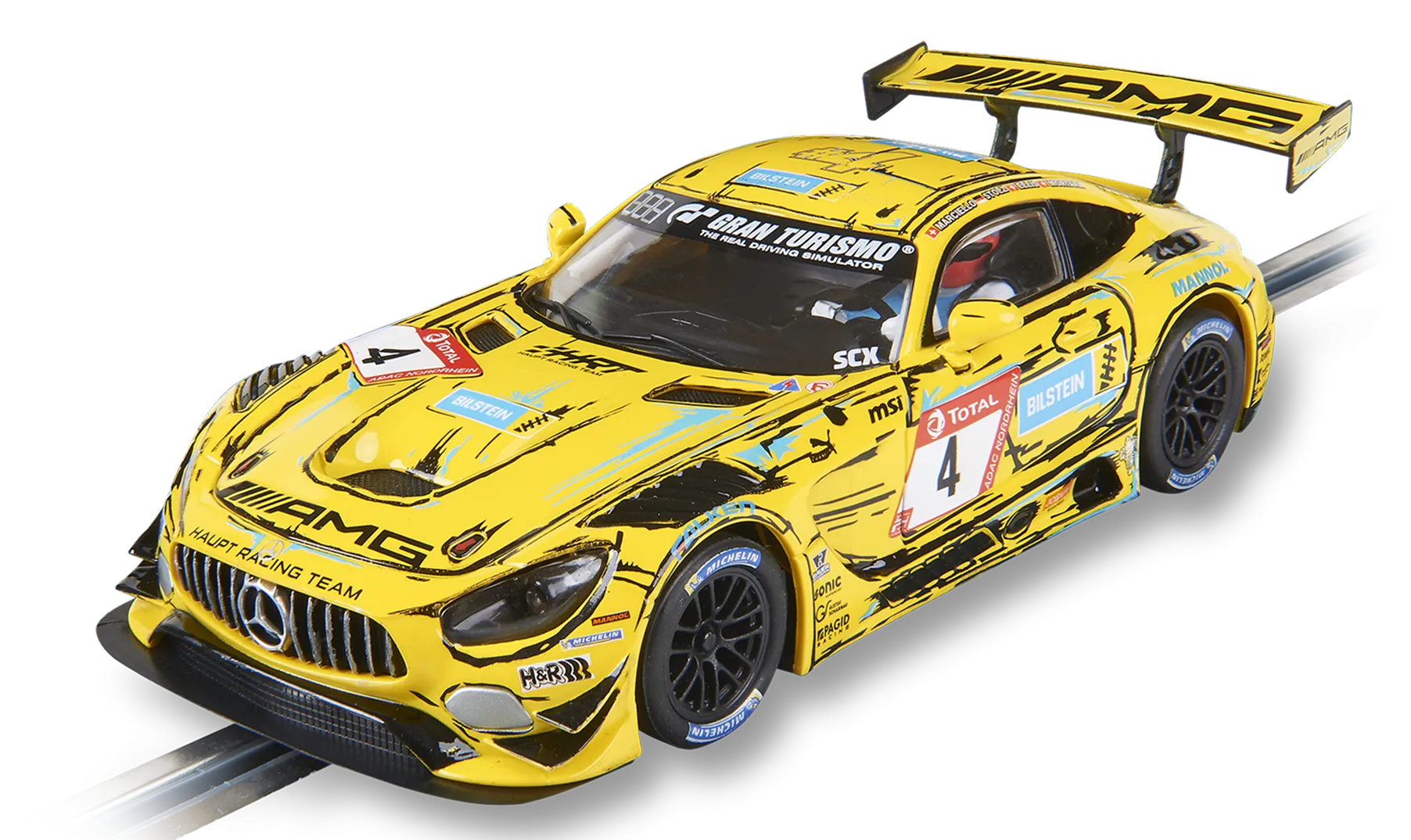 Scalextric - Mercedes Amg Gt3 - 24h Nürburgring '23 Gama Classic A Escala 1:32, Coche Slot Para Pista De Carreras A Partir De 6 Años