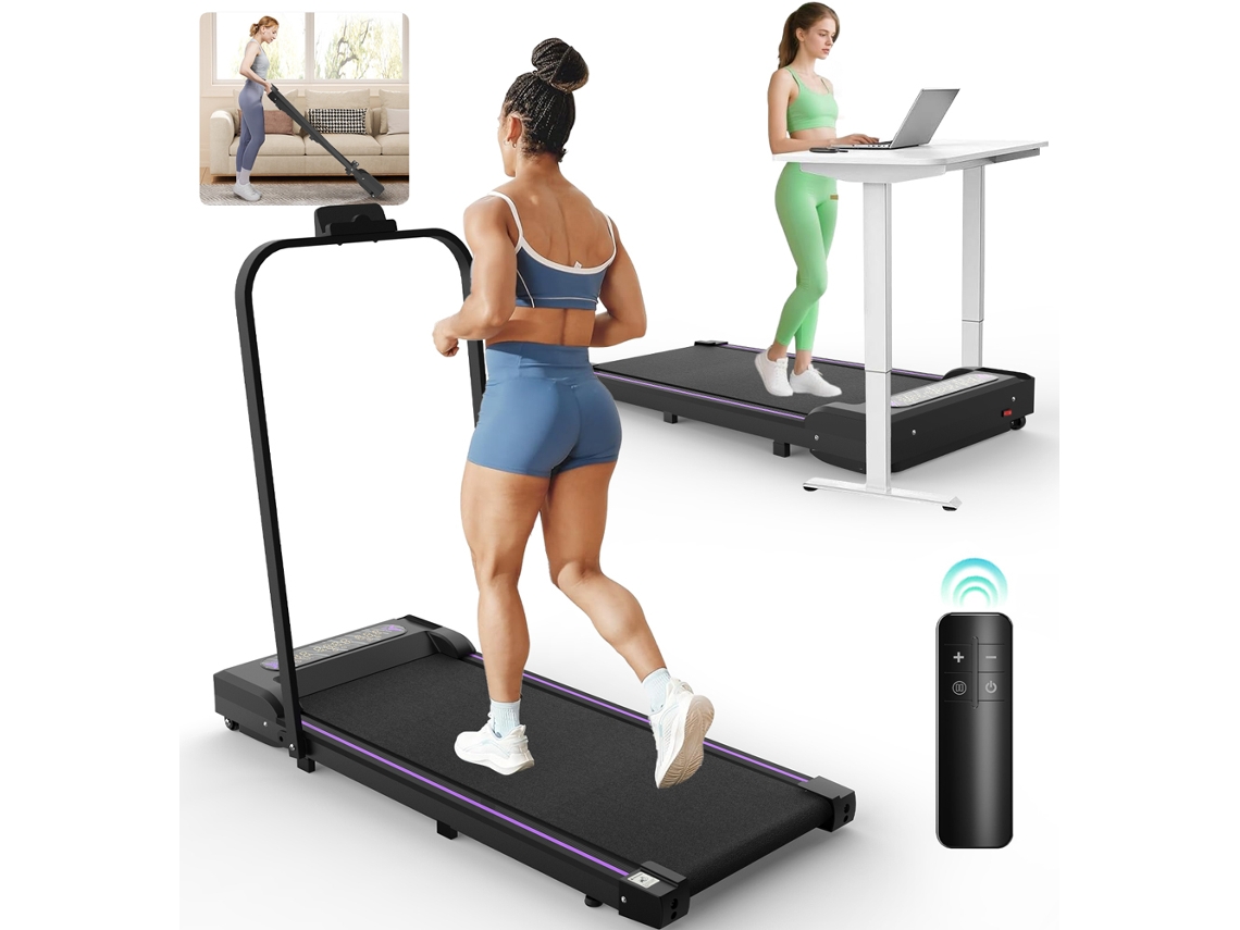 Cinta De Correr Plegable Para Uso Doméstico, Con Pantalla Led Y Control Remoto